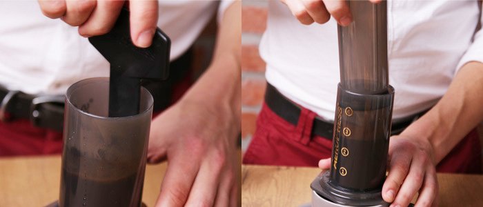 AEROPRESS. Kohvisemu