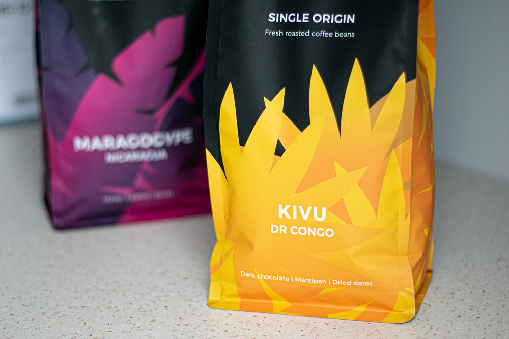 Kohvioad "Maragogype" ja "Kivu"