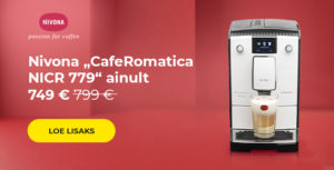 Nivona „CafeRomatica NICR 779“ kohvimasin 749 €