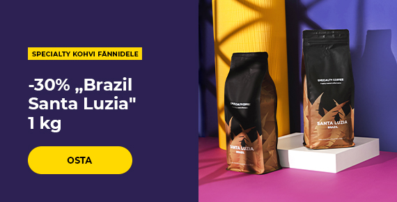 -30% „Brazil Santa Luzia" 1 kg