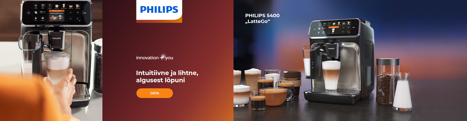 PHILIPS 5400 „LatteGo“