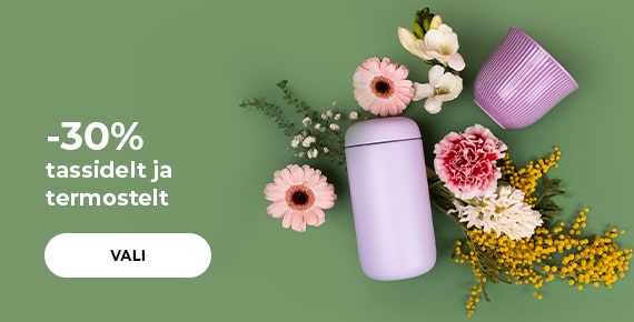 -30% tassidelt ja termostelt