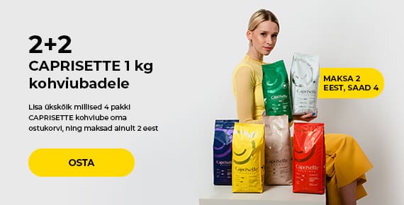2+2 CAPRISETTE 1 kg kohviubadele