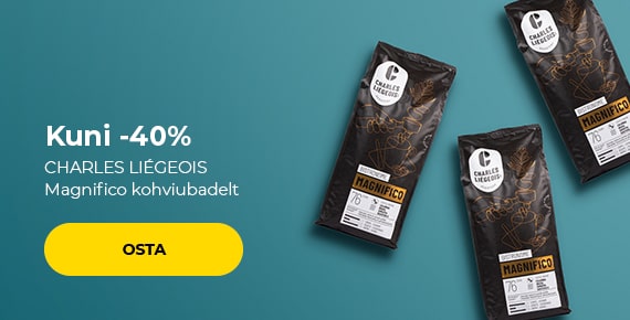 Kuni -40% CHARLES LIÉGEOIS Magnifico kohviubadelt